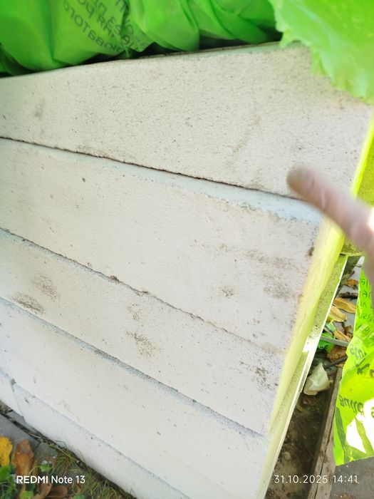 Продам газобетон 15/20/60 хорошего качества плотный новый ,остаток