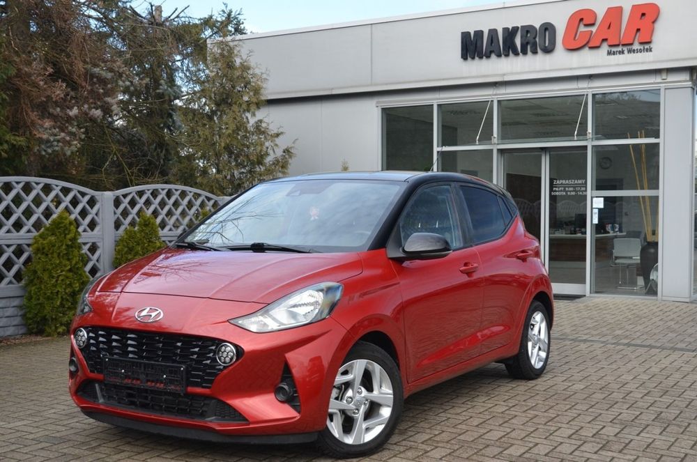 Hyundai i10 Automat * Nawigacja * Kamera cofania * Podgrzewane fotele+kierownica