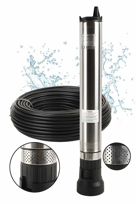 POMPA GŁĘBINOWA OLA AUTO 60 IBO 450W Cicha Wys24h! Mega Mocna!