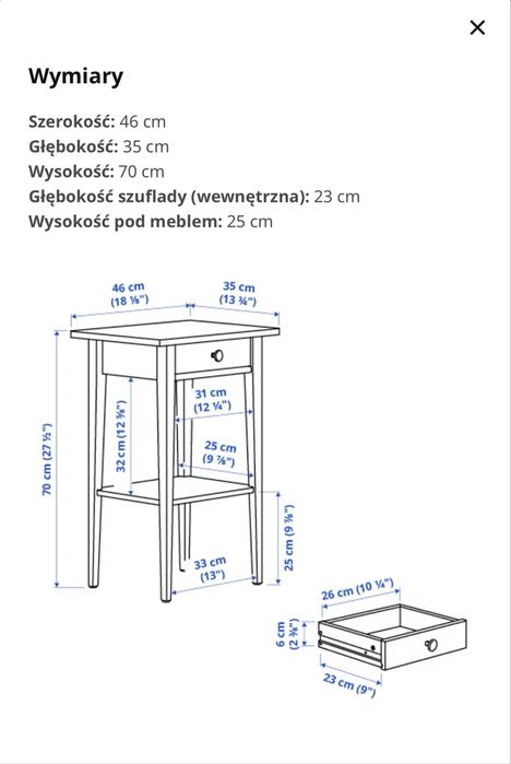 Szafki Hemnes IKEA