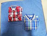 2 camisas manga curta, H&M, 24-36 meses
