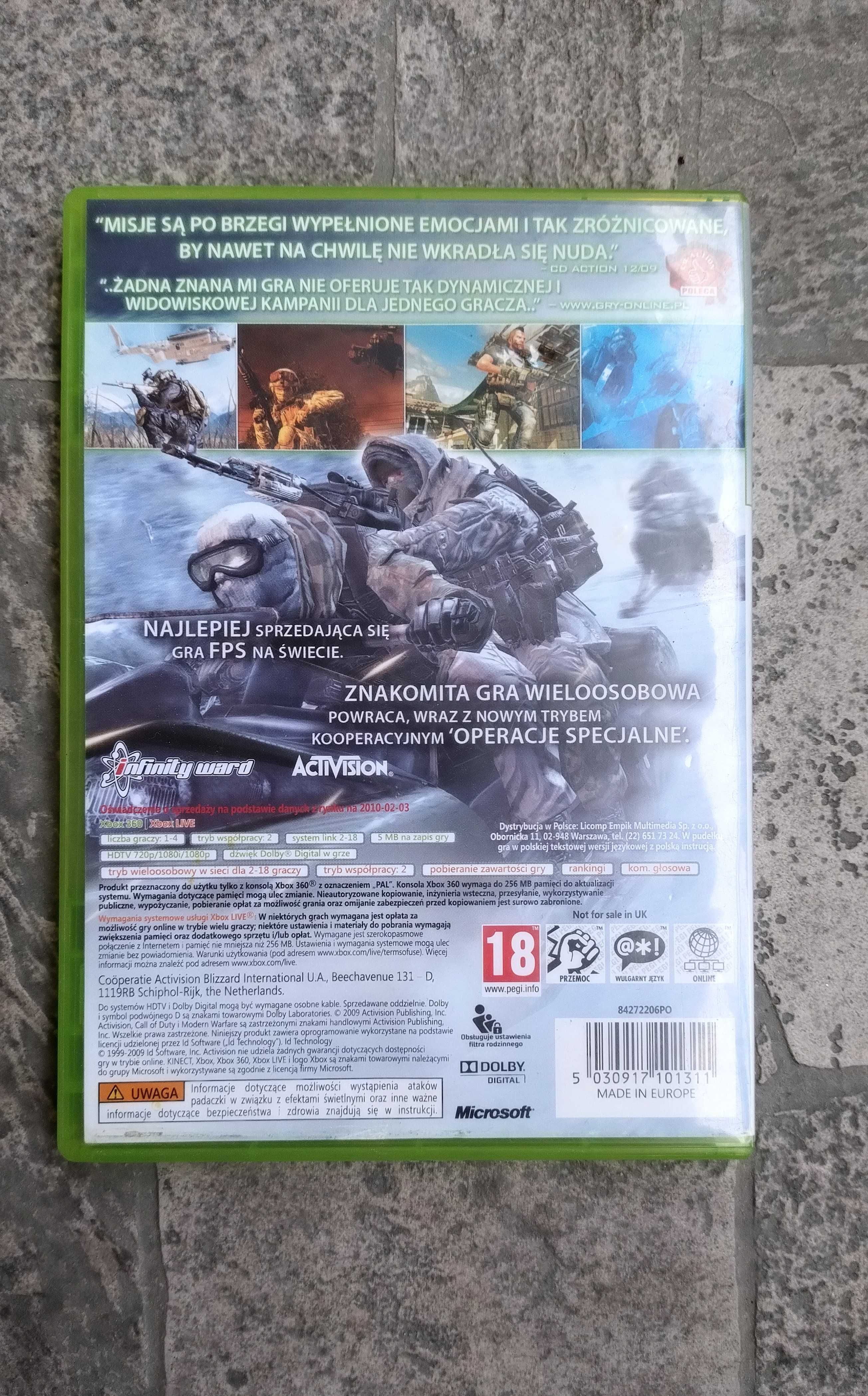Call off duty MW2 xbox360