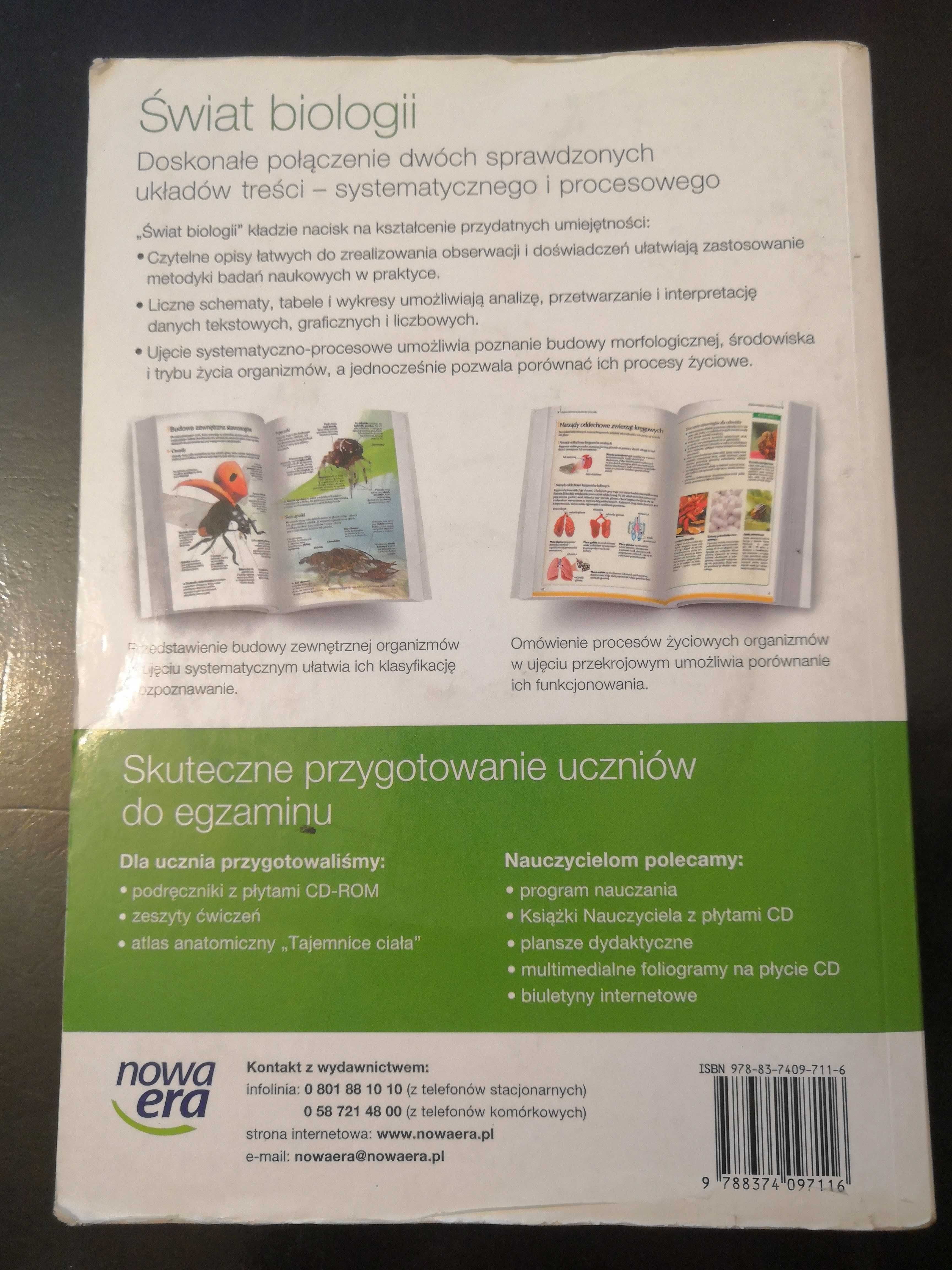 Świat biologii 1 - podręcznik dla gimnazjum Nowa Era