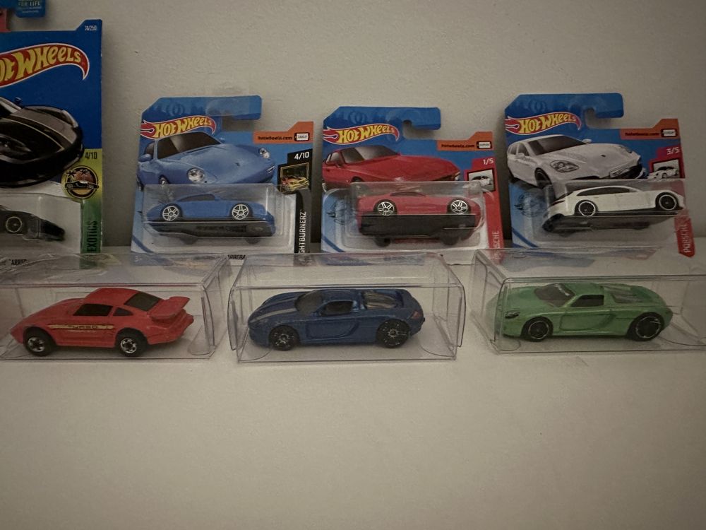 Carros miniaturas Porsche hotwheels hot wheels