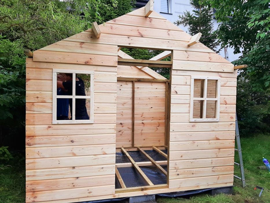 Domek drewniany 3x2.5 z podłogą