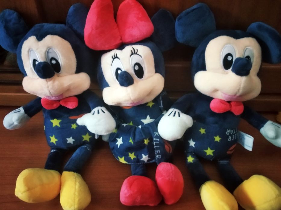Peluches mickey Minnie novos 40 cm 30 cm 20 cm