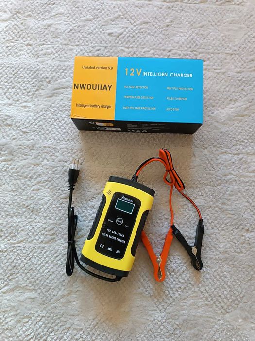 Carregador Baterias NWOUIIAY 6A 12V (NOVO)