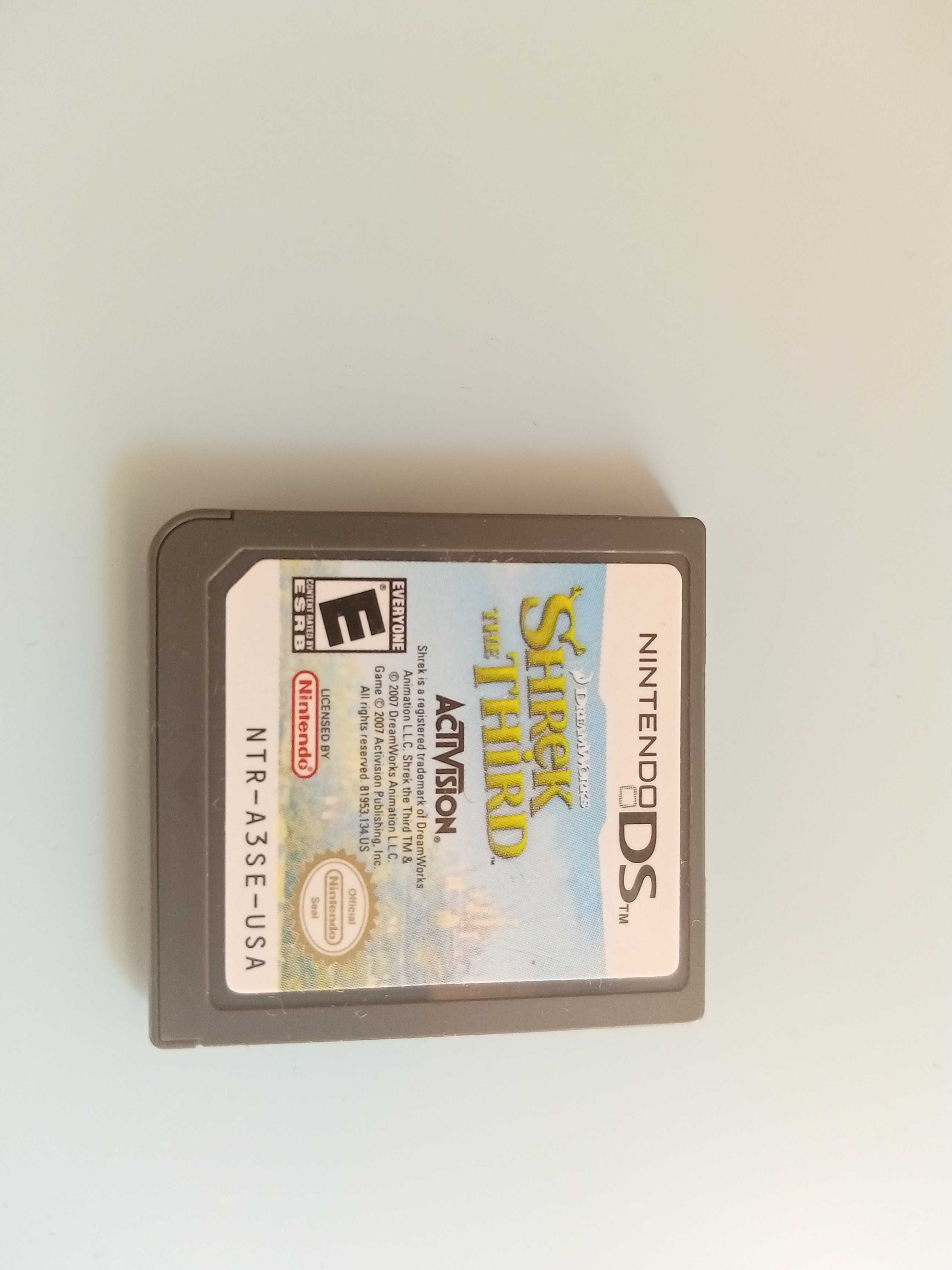 Jogo Shrek the Third Nintendo NDS DS Lite DSi 3DS XL