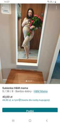 Sukienka H&M Mama S plus gratis