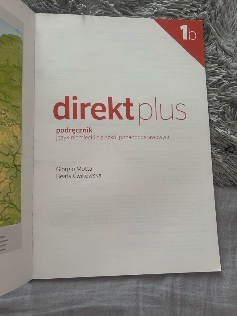 Direct plus 1b, książka do 2 klasy liceum