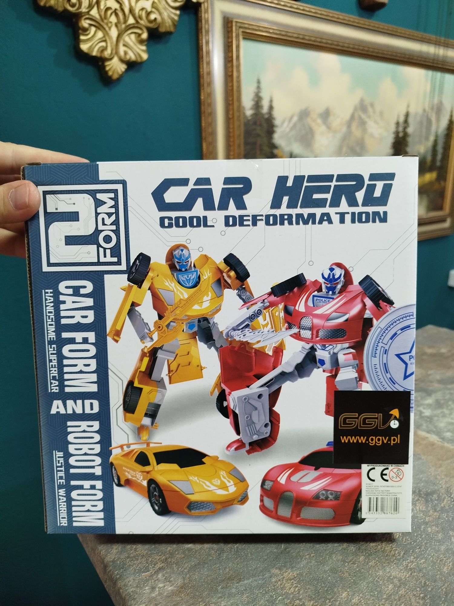 Robot zabawka Transformers