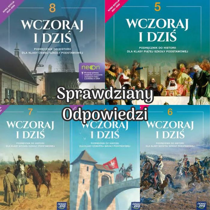 Historia Wczoraj i Dziś 4, 5, 6, 7, 8