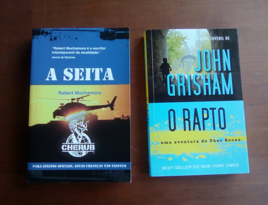 Livros, cada um 4€