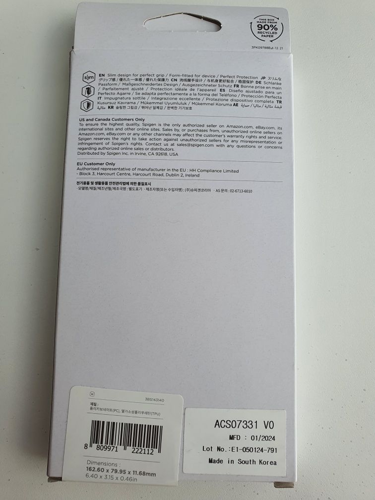 Galaxy S24+ spigen ultra hybrid case ( etui ) nowe