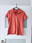 Koralowa koszulka polo Tommy Hilfiger L 40