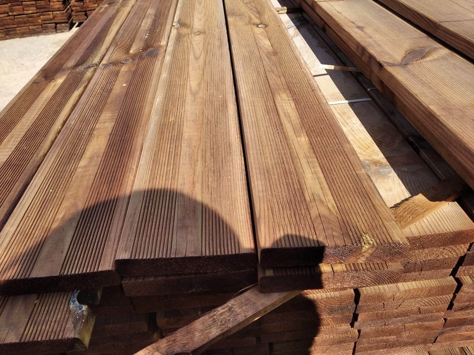 Deska tarasowa ciśnieniowo impregnowana 75 zł M2 Brutto