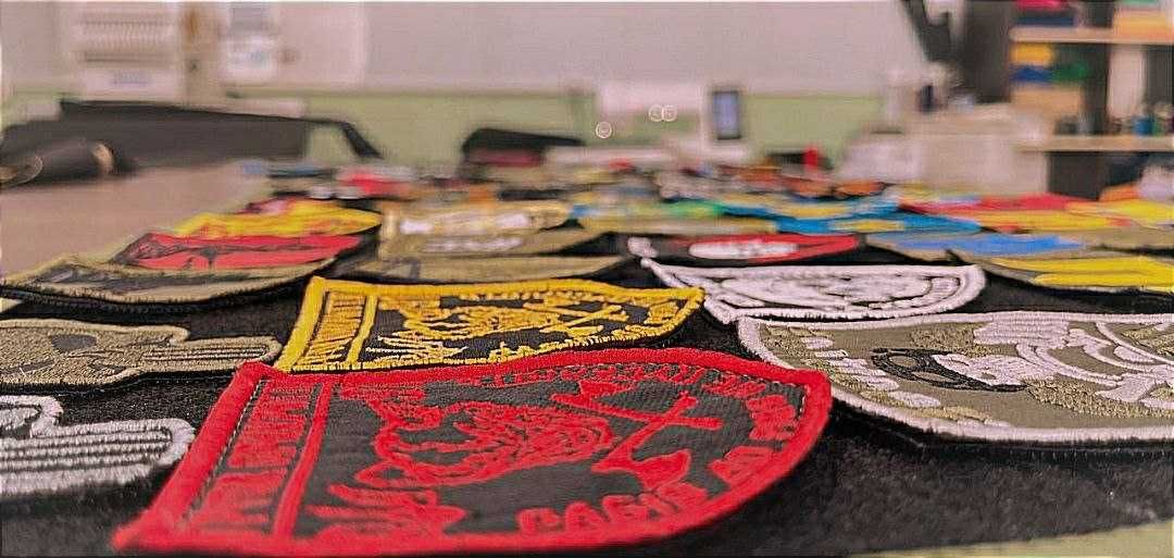 Велкро панель для шевронів нашивок патчей пвх ЗСУ для коллекциї