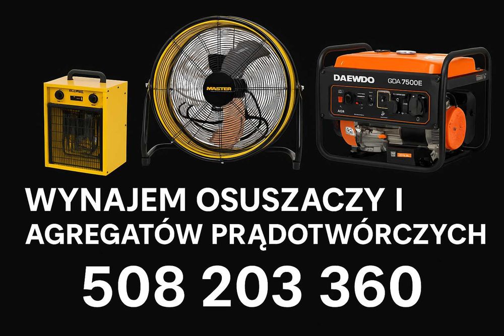 Agregat prądotwórczy 6,5KW