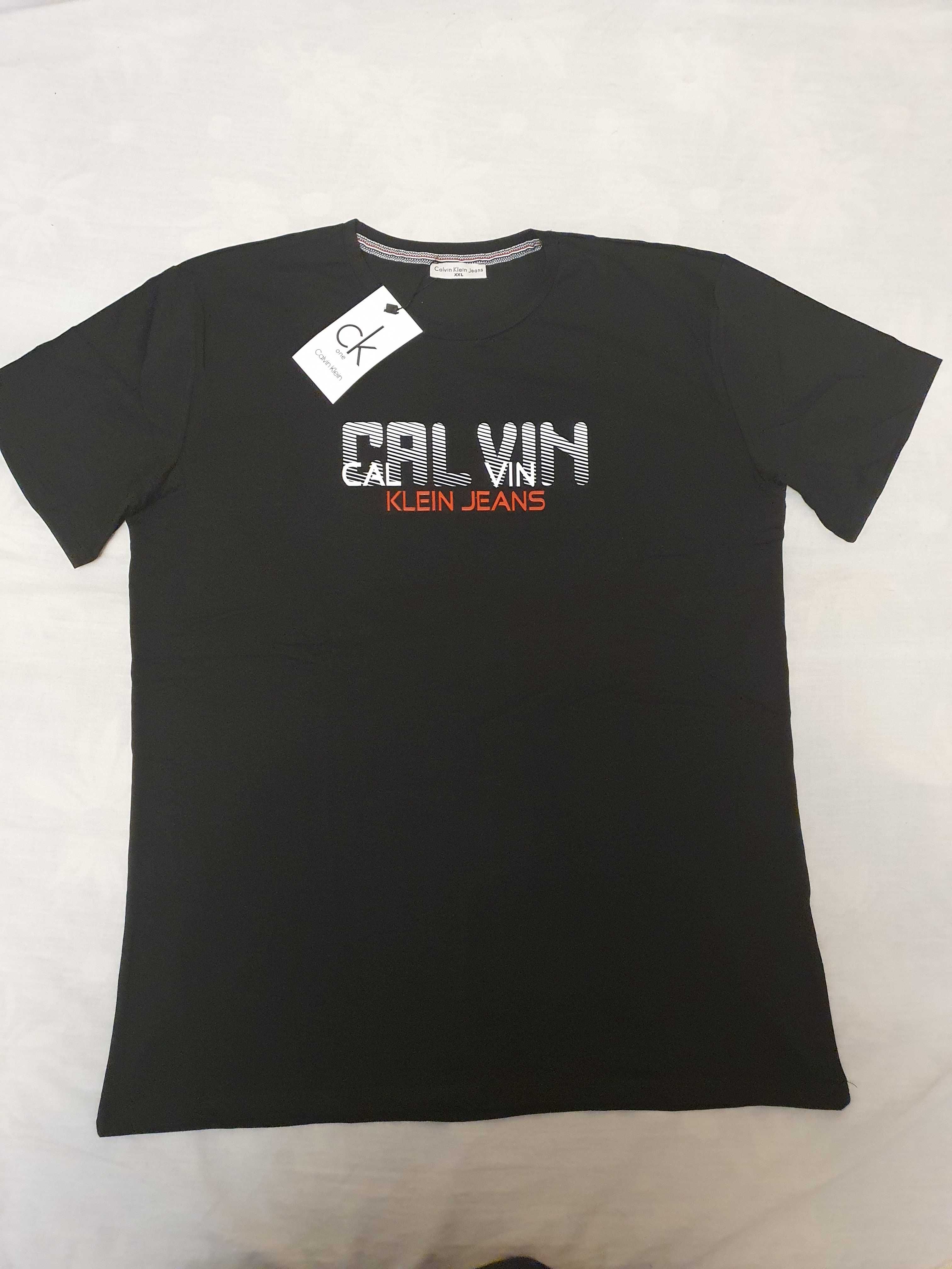 NOWA męska koszulka Calvin Klein t-shirt CK podkoszulek bluzka XXL