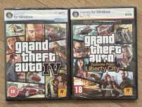 GTA 4 + dodatek Episodes - zestaw, PC-DVD, nowa, folia