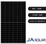 Panele fotowoltaiczne JA SOLAR 530W  Bifacial czarna rama