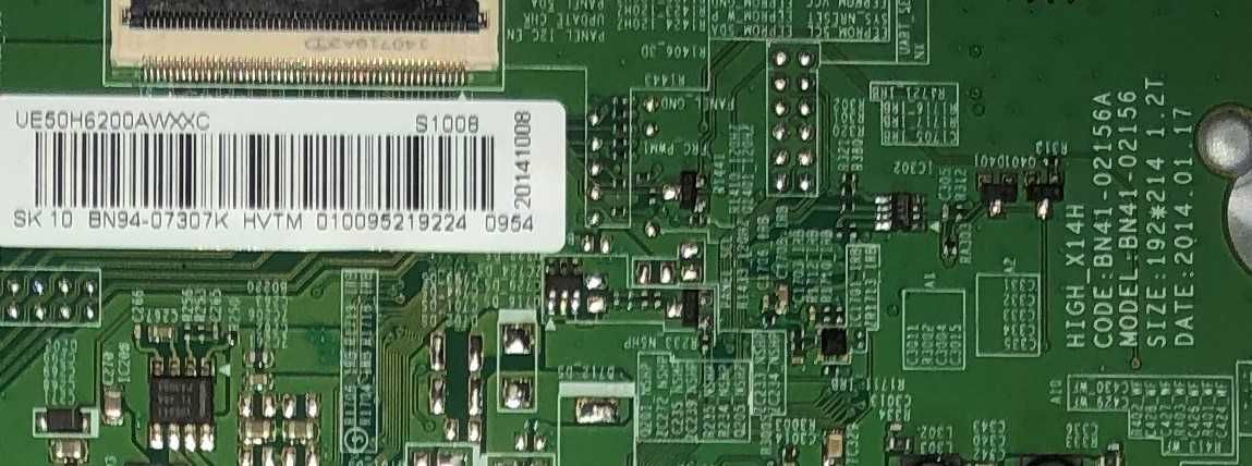 Pecas Tv Samsung UE50H6200AW   Fonte BN44.-00711A   Board BN41.-02156A