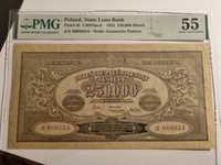 Banknot 250000 marek 1923 inflacyjne PMG