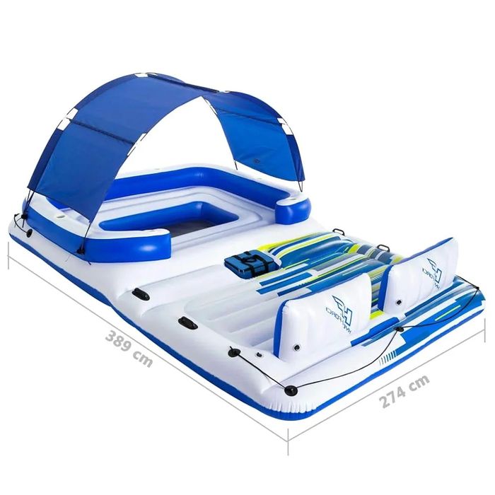 Bestway 43105EU-03 - wyspa do kąpieli Tropical Breeze, 6 osób, 389 x 2