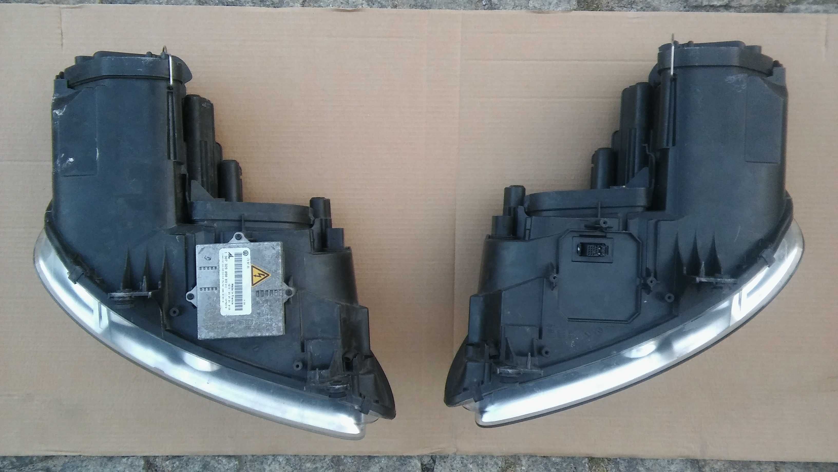 VW Touran,1T0,od 03r,lampa przód,BI XENON,Lewa+Prawa,oryginał,LUX