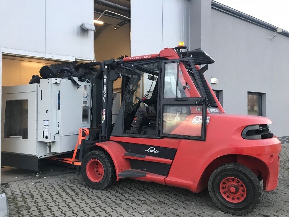 Wynajem wózka widłowego Dąbrowa Górnicza 12 Ton 16 Ton Kalmar SMV