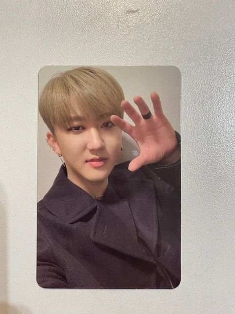 Stray kids Changbin photocard