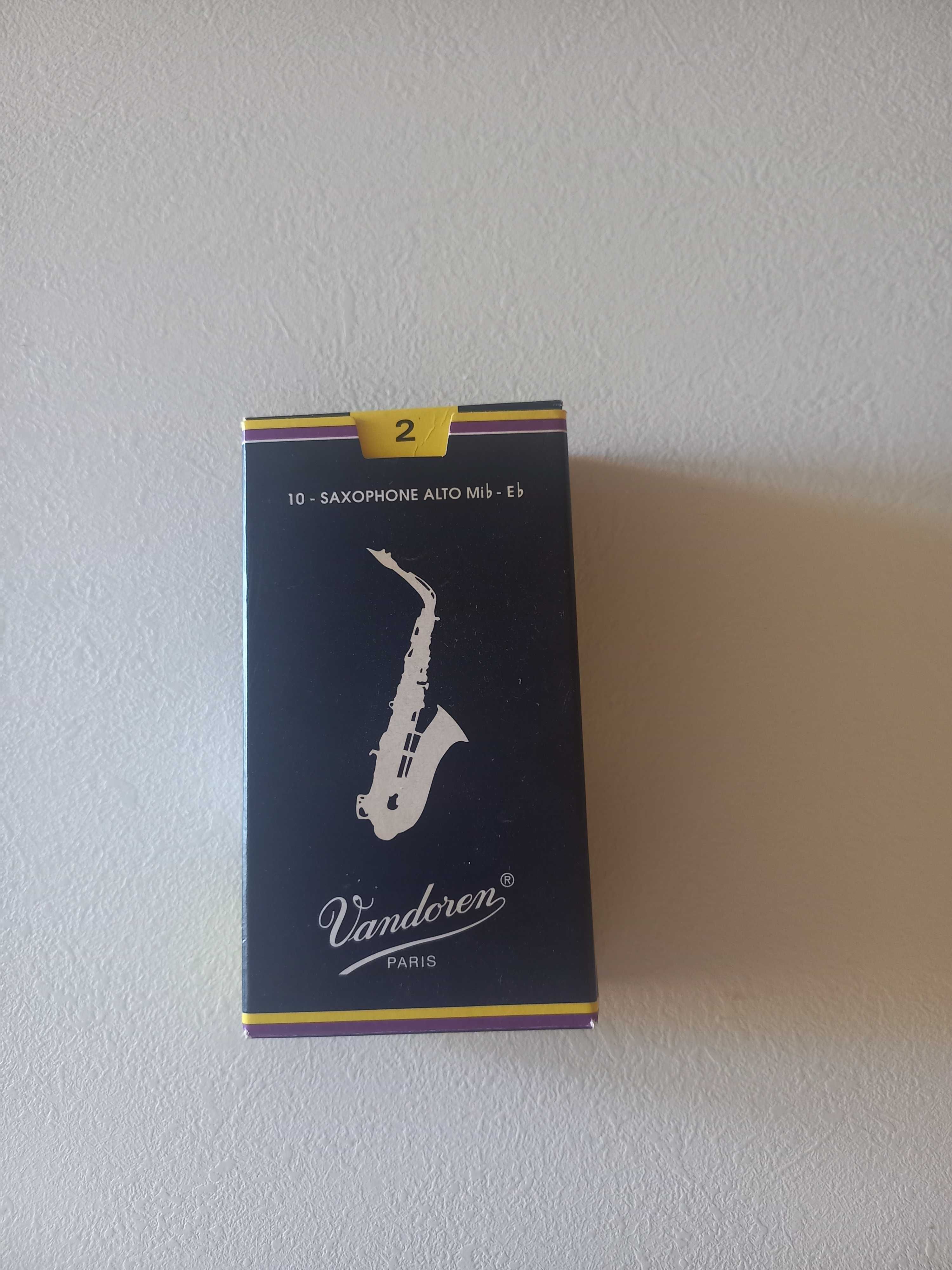 Nowe stroiki do saksofonu altowego Vandoren 2