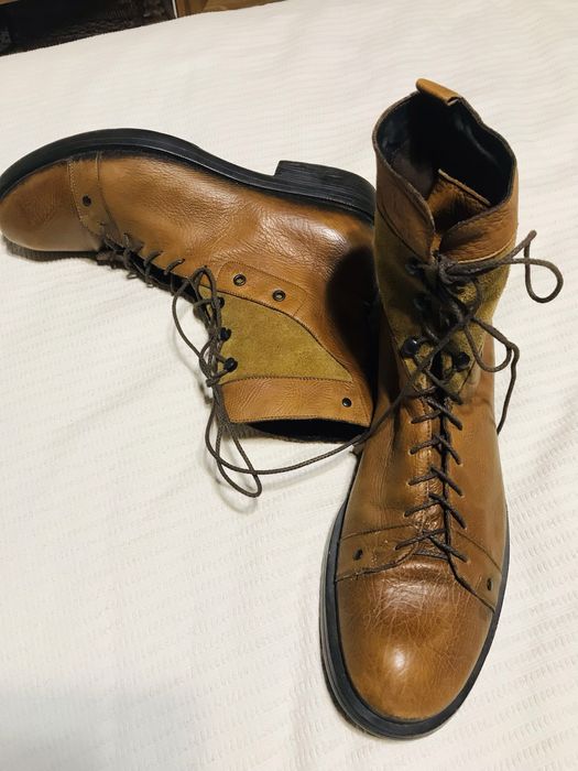 Ботинки мужские кожаные made in Italy