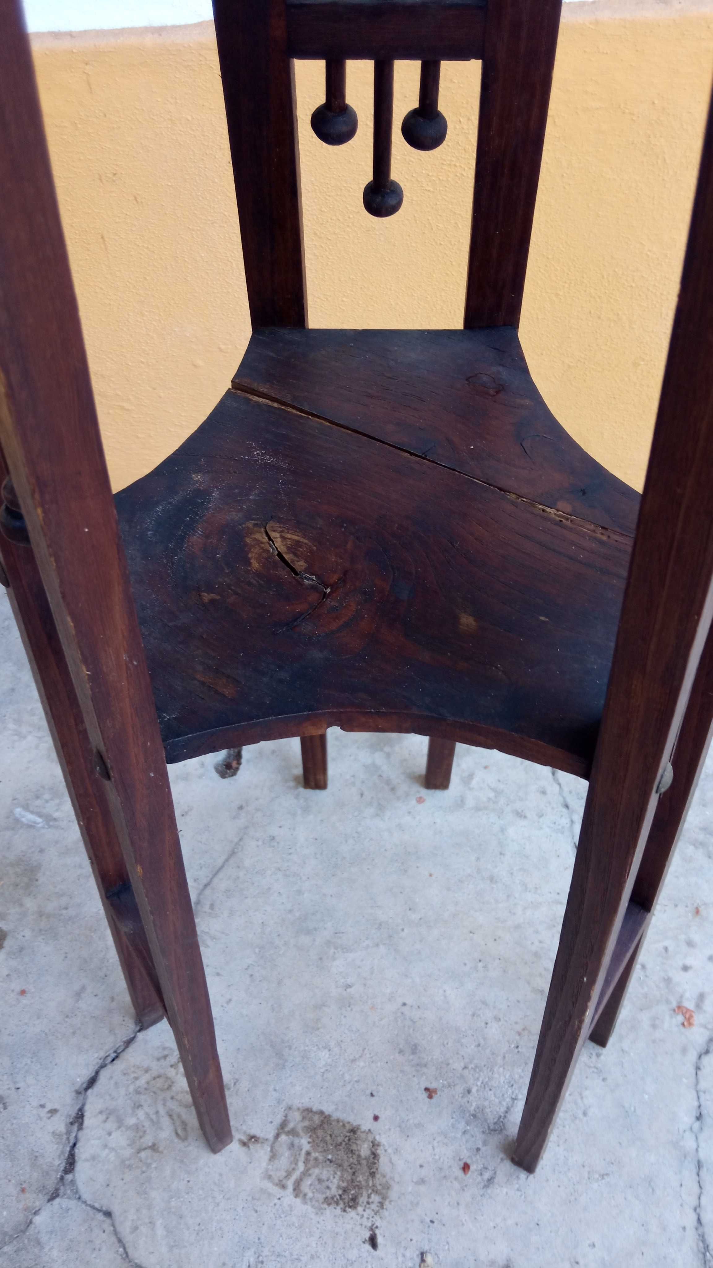 Floreira/coluna alta vintage (par)