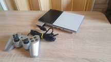 Konsola PS2 Slim Silver 90004 + pad+ Karta Pamieci
