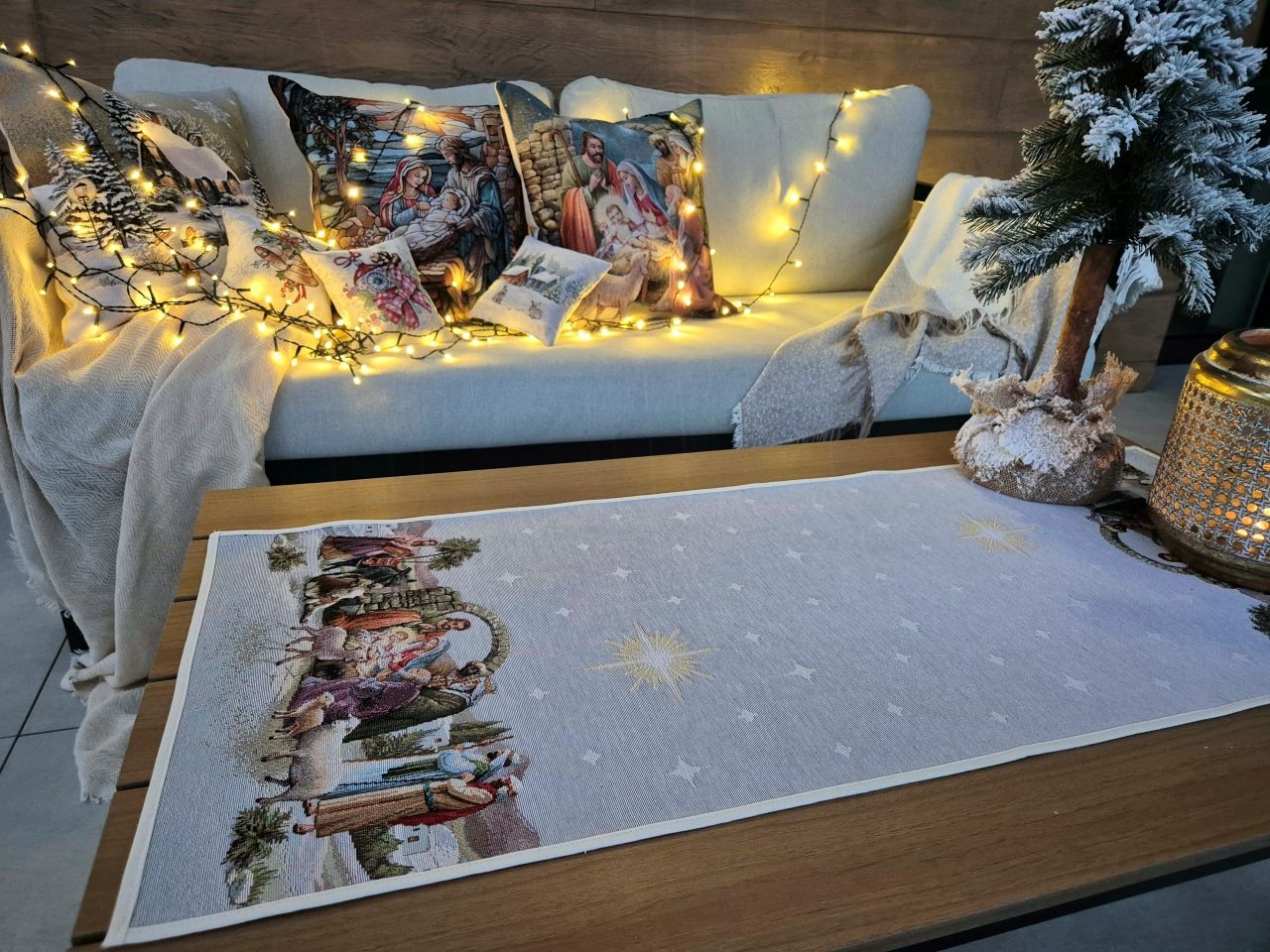 Bieżnik ze Świętą Rodziną 40x100 cm 1153