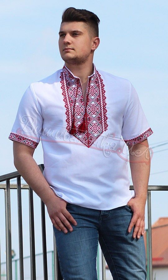 Чоловічі вишиванки вишиті сорочки