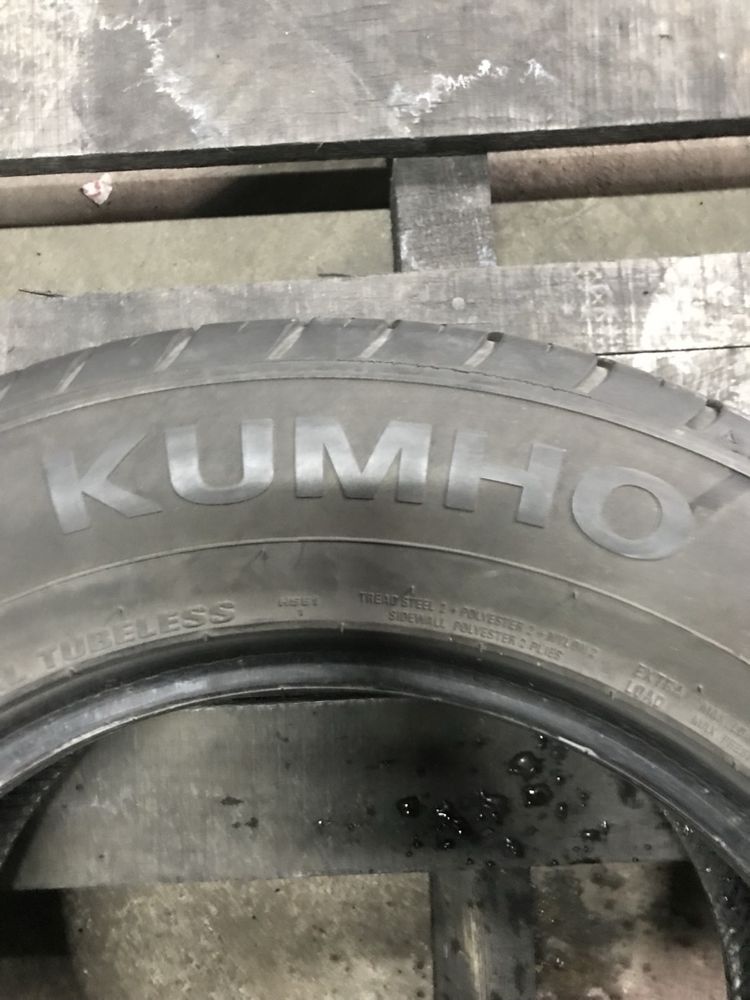 Kumho 235/60r16 пара резина шини б/у склад оригінал літо