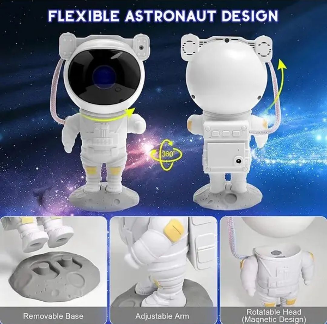 Проектор нічник XO CF1 Astronaut Star