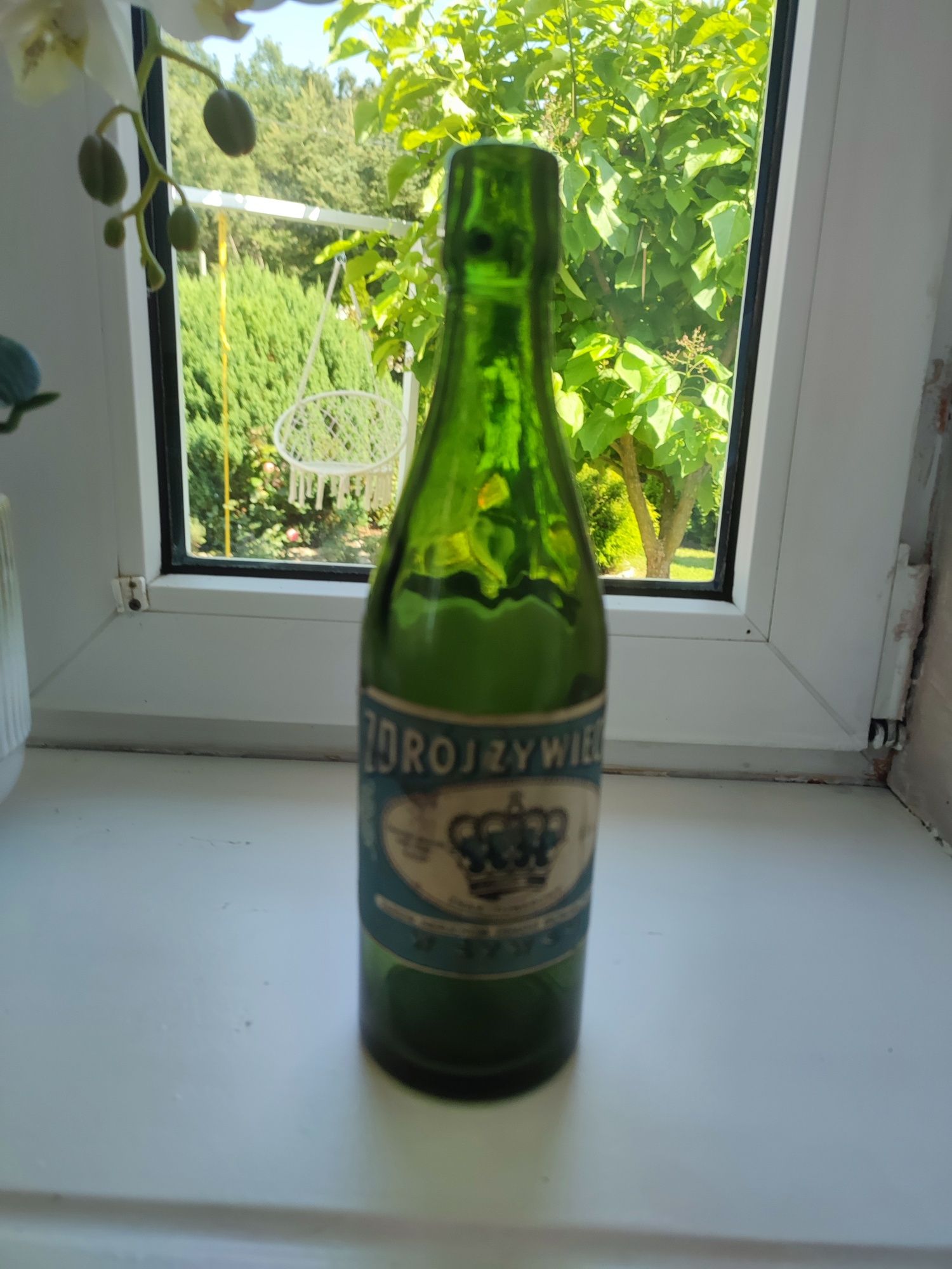 Stara butelka Żywiec Zdrój