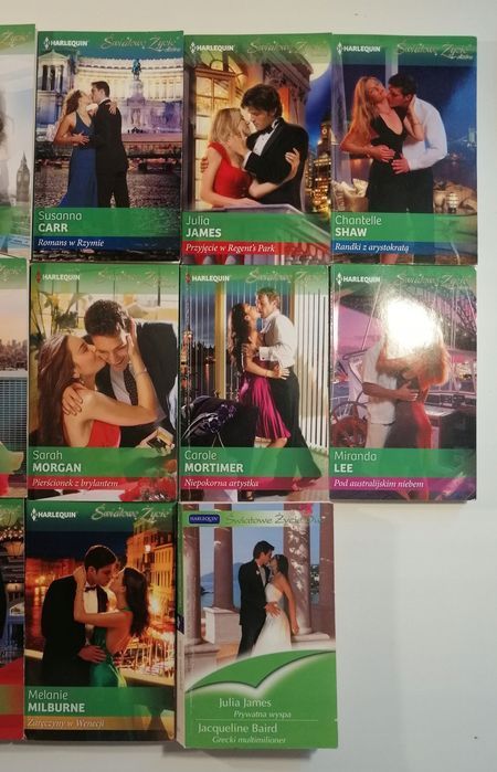 20x romans romanse seria Harlequin Światowe Życie Jameson Mortimer