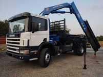 Camião Scania Grua grande capacidade 16,20m 8330 ton