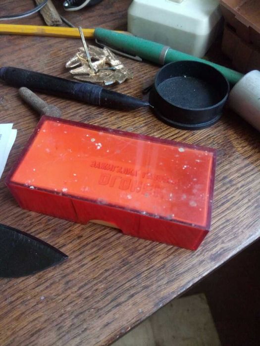 коробочка с зажигалки огонек ссср