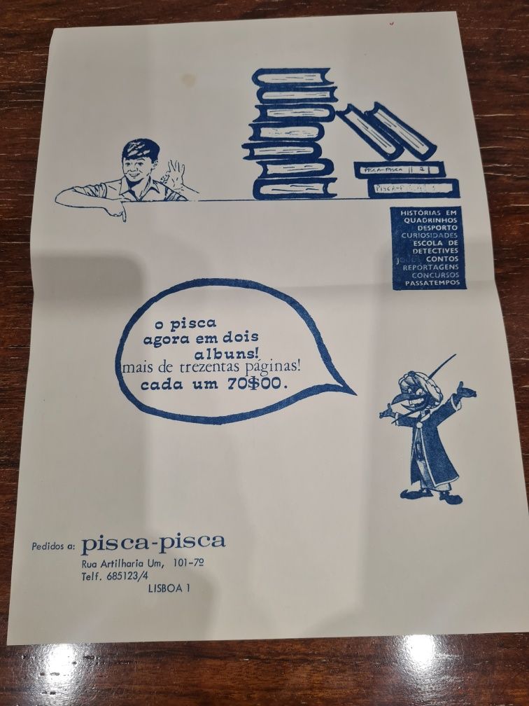 Revista Pisca Pisca N. 11 ano 1969