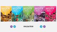 Wider World 2nd edition Starter, 1, 2, 3, 4