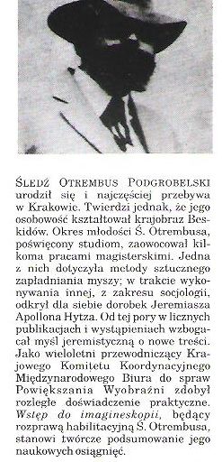 Wstęp do imagineskopii - Śledź Otrembus Podgrobelski