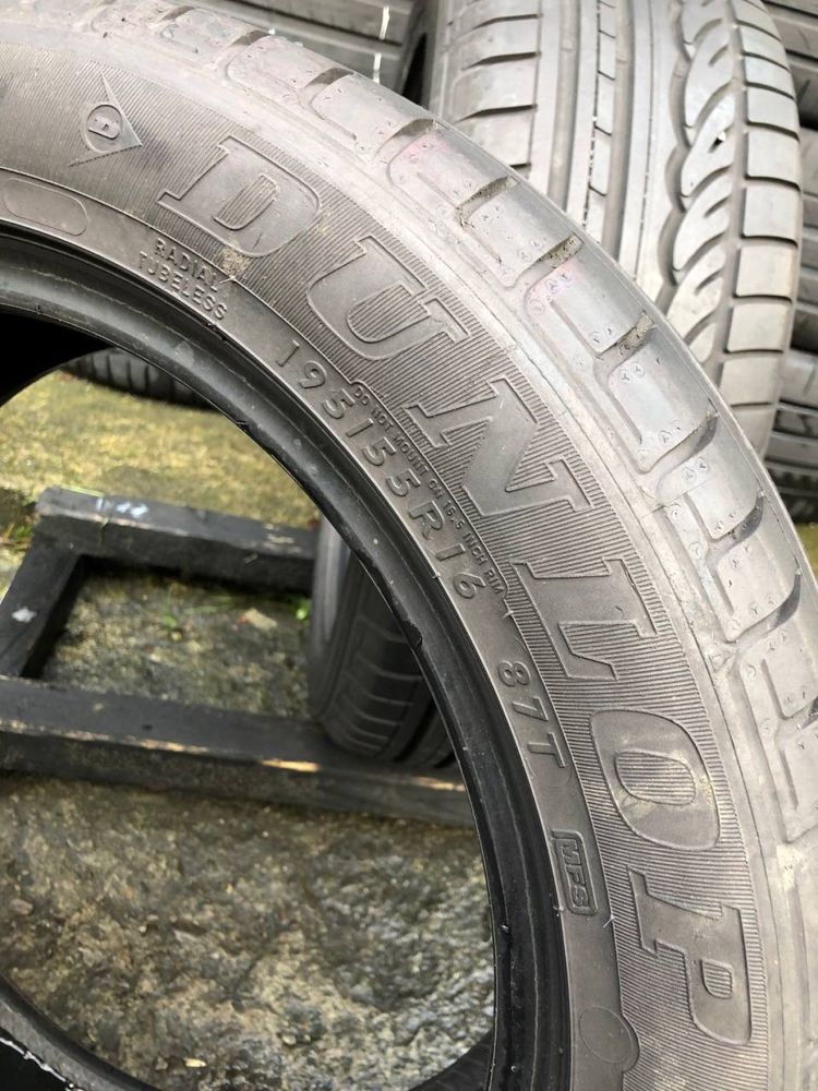 Шини Dunlop 195/55 r16 2шт Літо Резина Скати (1719)