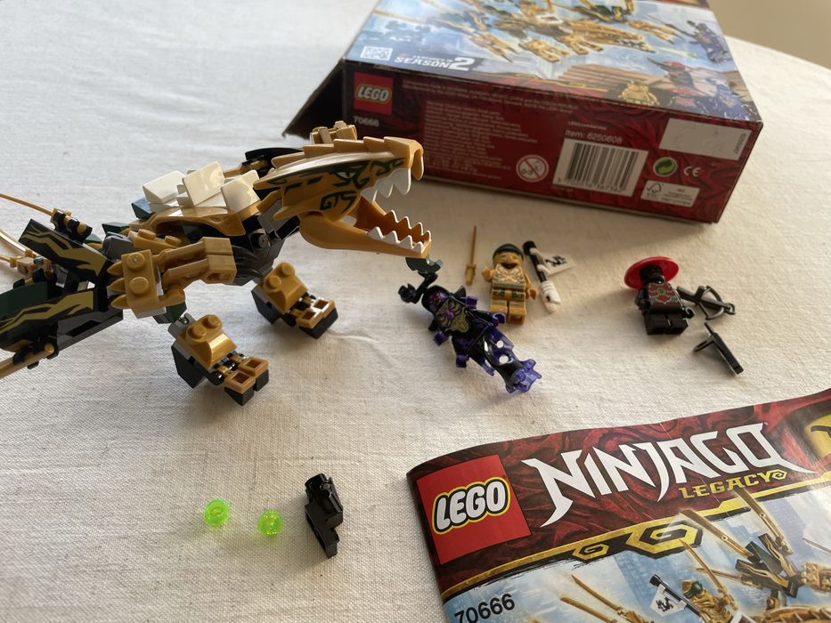 Lego Ninjago 70666 Złoty smok The Golden Dragon
