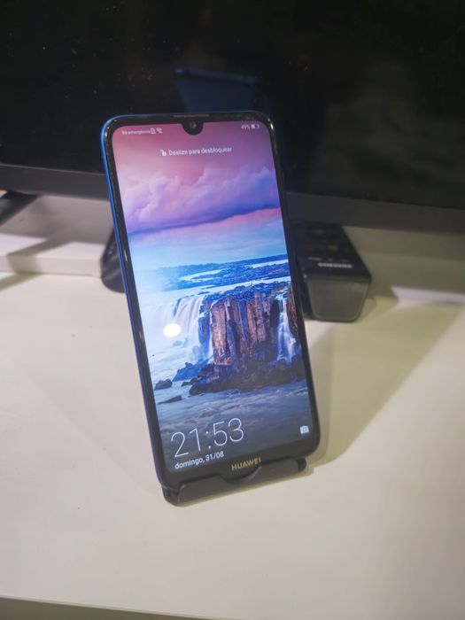 Huawei Y7 (2019) DUR-LX1 Blue | Android 9 | 3GB RAM | 32GB | como novo