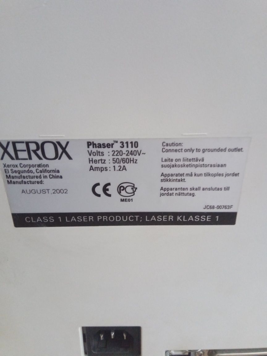 Продам принтер XEROX